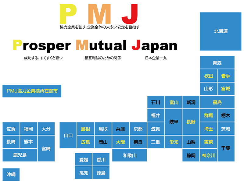 連携企業MAP