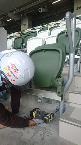 【現場】都内大型競技場