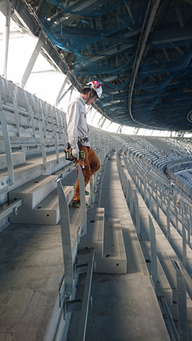 【現場】都内大型競技場